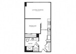 Jr 1 Bed/1 Bath-B3