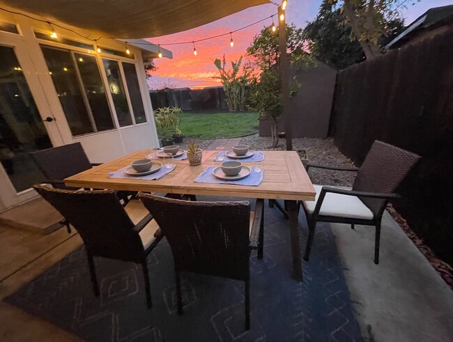 Private backyard and patio - 10480 Bedfont Cir