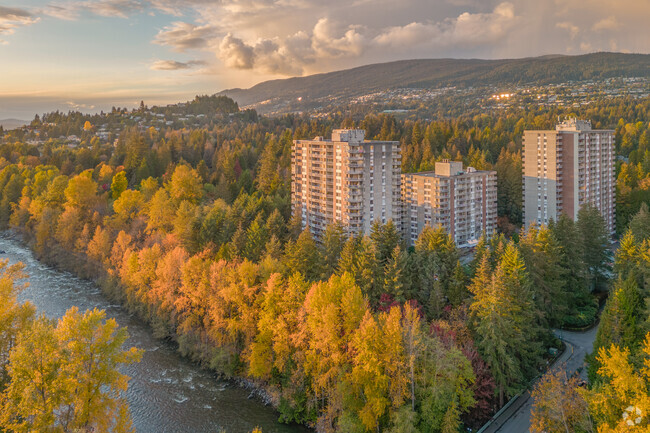 Aerial Photo - Capilano Building