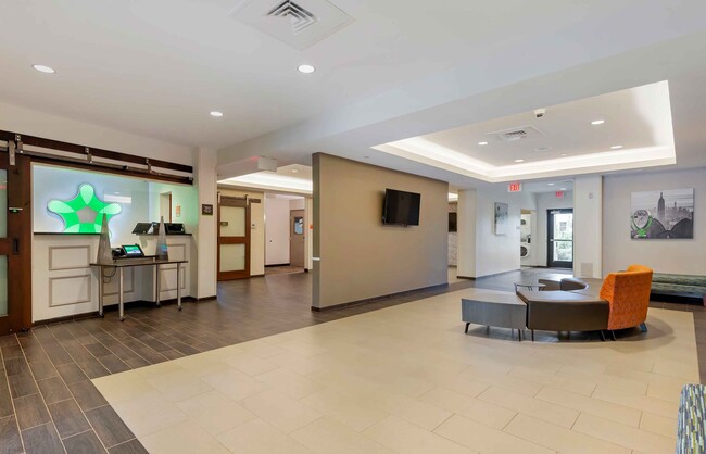 Lobby and Guest Check-in - Furnished Studio - Rock Hill