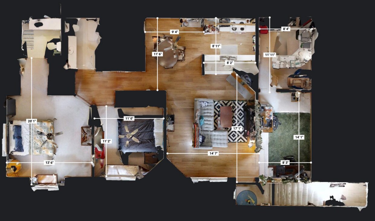 Layout - 6982 S Rolling Meadows Ct