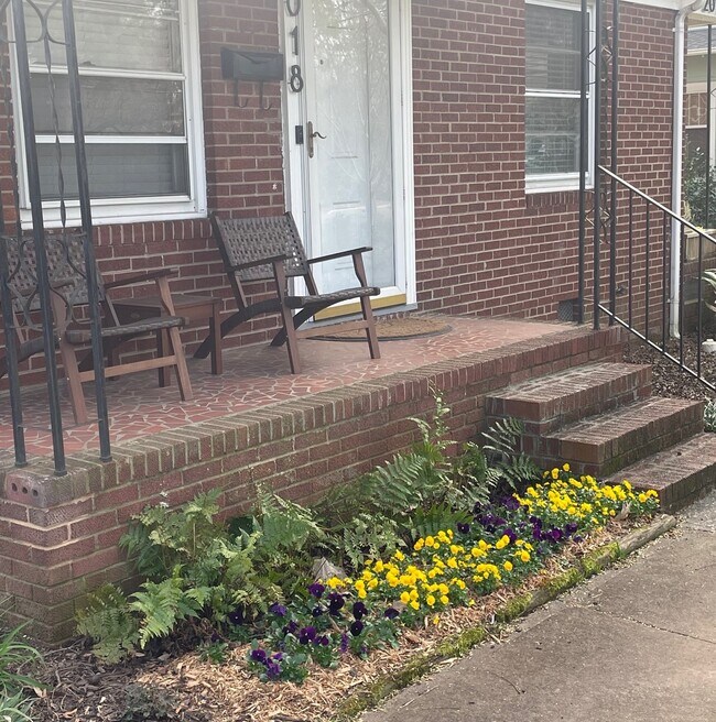 Front Elevation with glass doorway - 2018 Kensington Dr