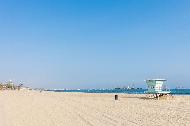 View of the Beach in front of Condo - 1310 E Ocean Blvd