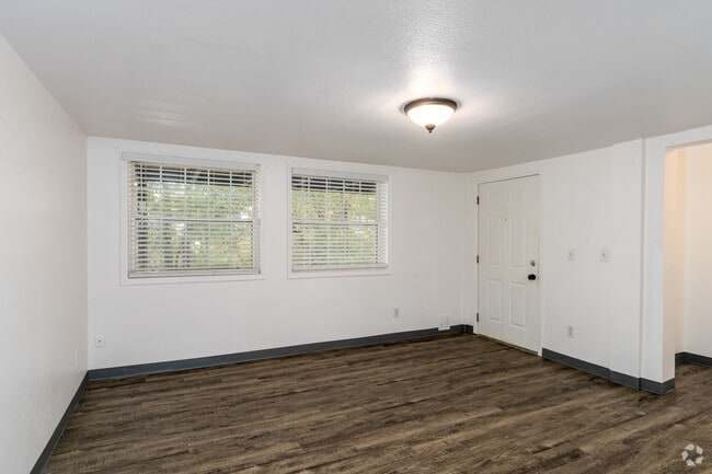 2BR, 1BA - 1000SF - Living Room - Riverfront Annex