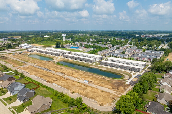 Aerial Photo - West Heights Townhomes -BRAND NEW
