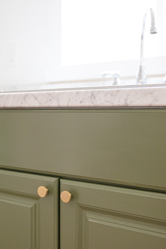 freshly refinished cabinets with brand new hardware - 1359 Oakwood Dr