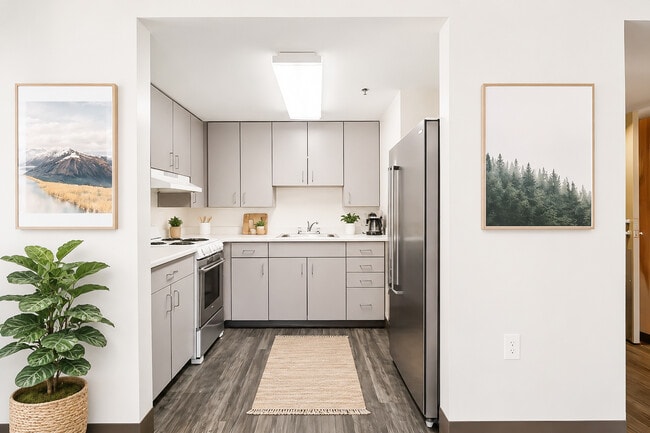 Updated Kitchens at Guild House - Guild House West 62+ Senior Apartments