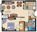 1 Bed/1 Bath