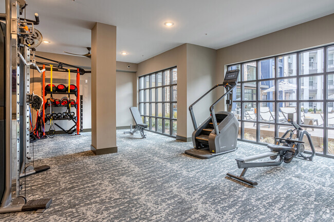 Fitness Center - The Louis Apartment Flats