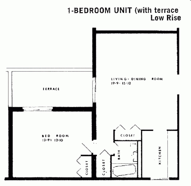 Floorplan - Kingsbury 's Twin Towers