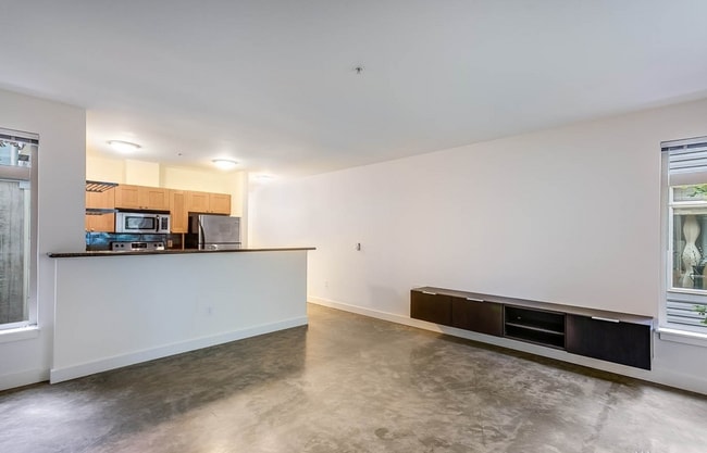 Built-in entertainment center - 1610 Belmont Ave