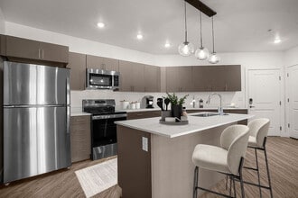 Virtually Staged Kitchen - Solis at Jackson Station