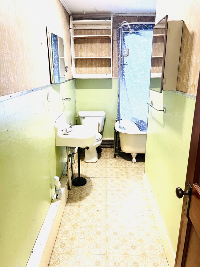 Only full bath located on second floor - 10 Chandler St