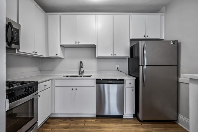 Cocina renovada 2B Plano de planta A - Isles East