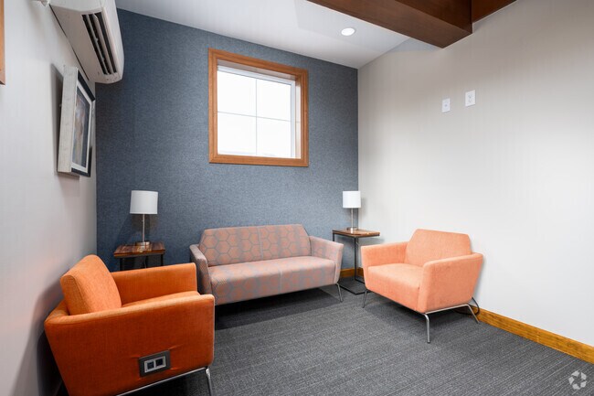 Sala de estudio de la casa club - Smiths Landing Apartments