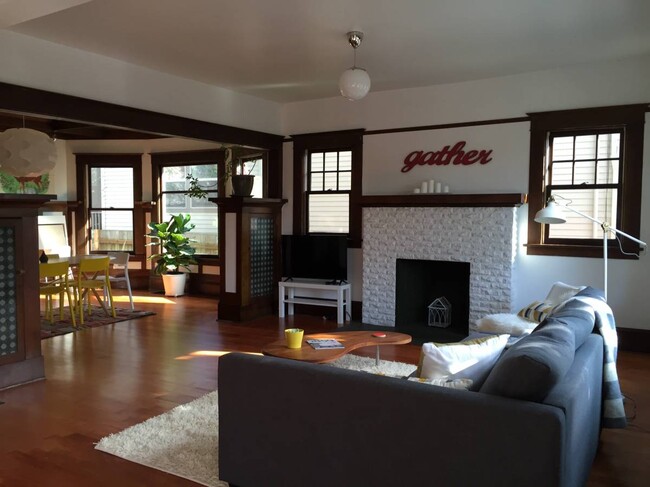 Living Room - 4634 NE Garfield Ave