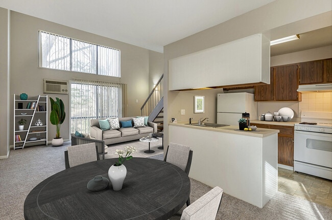 Águila - Comedor modelo - Ramblewood Apartments