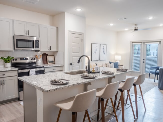 The Daysailer I: 1BR, 1BA- Kitchen - The Waters at Freeport