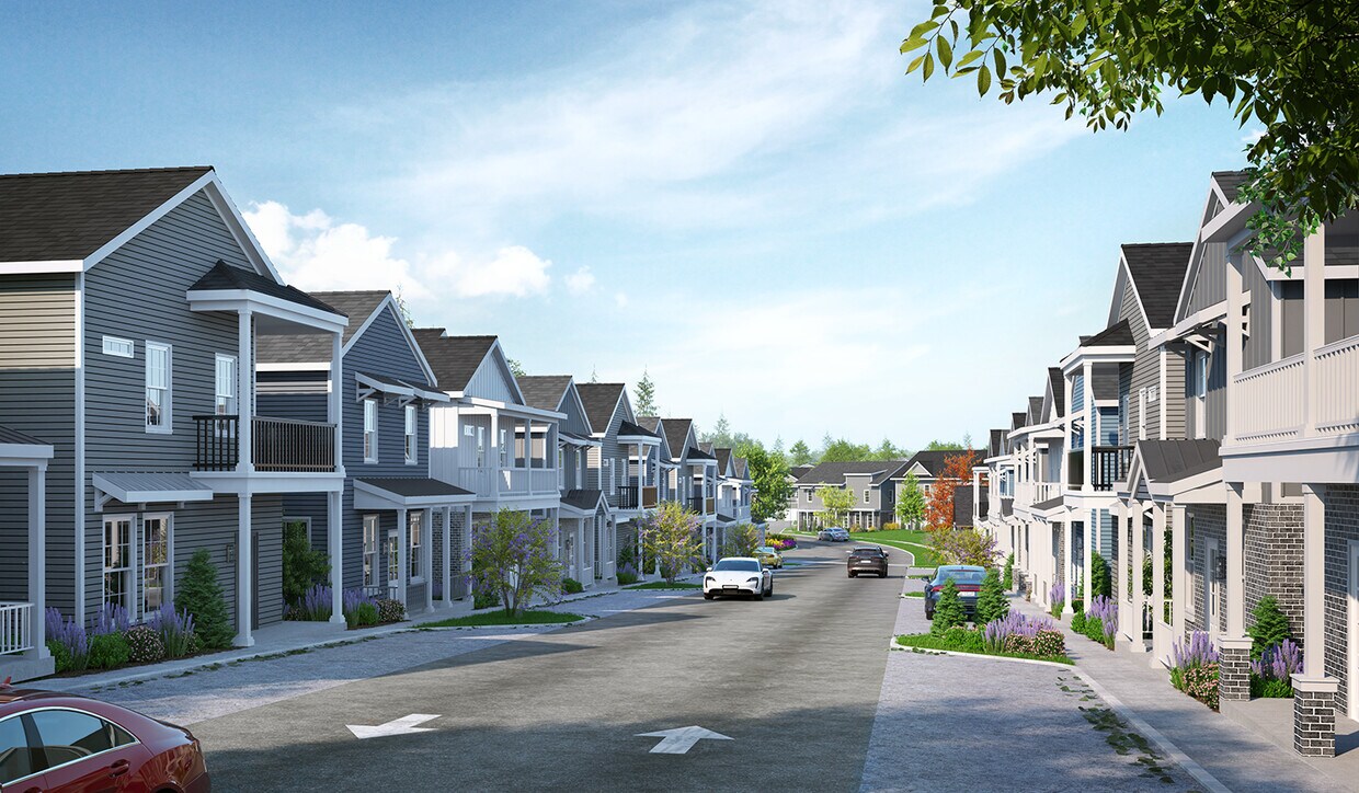 Visual Reference: Heritage Court Luxury Townhomes