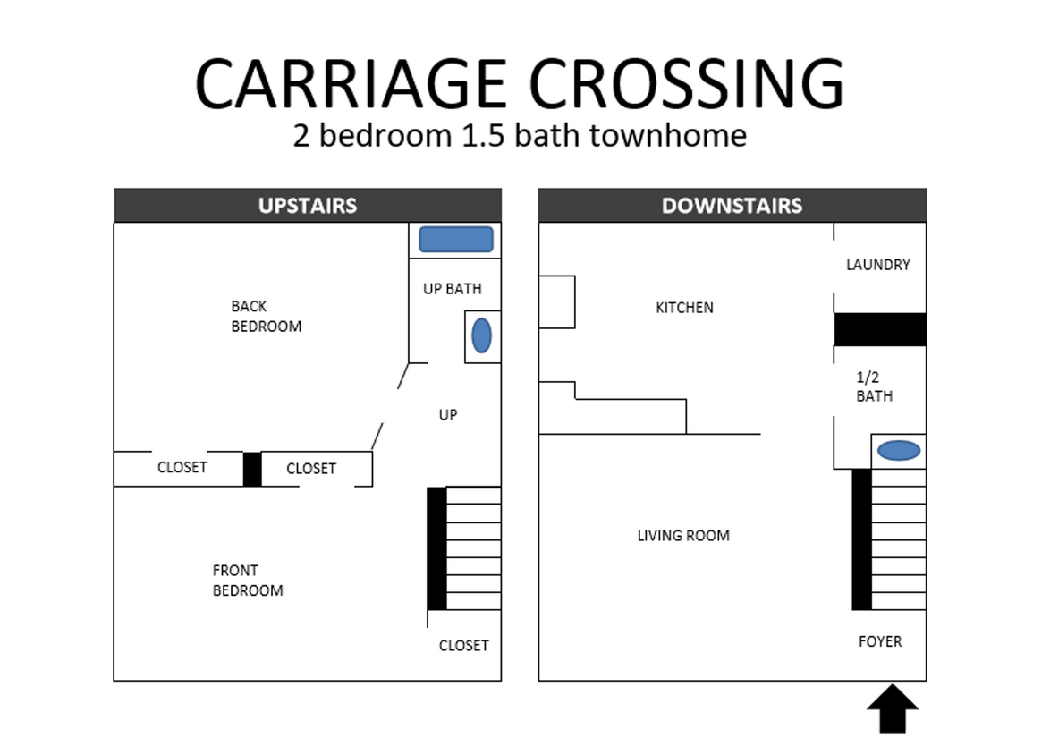 Foto principal - 2 bedroom/ 1.5 bath Townhome