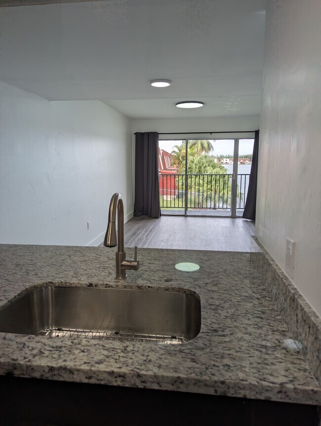 Balcony view from kitchen - 301 NW 109th Ave