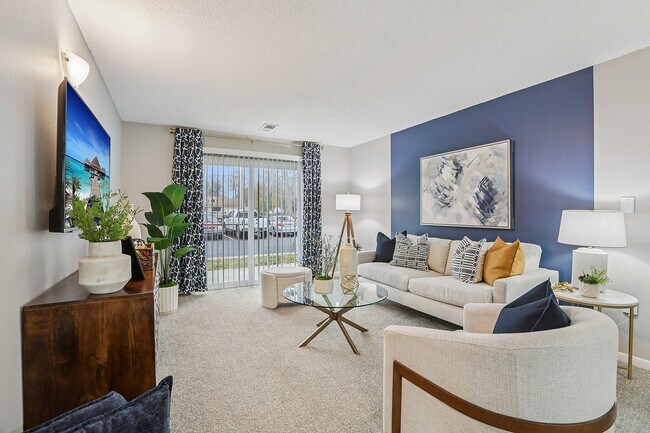 Spacious living room with carpet - Vetra 5480