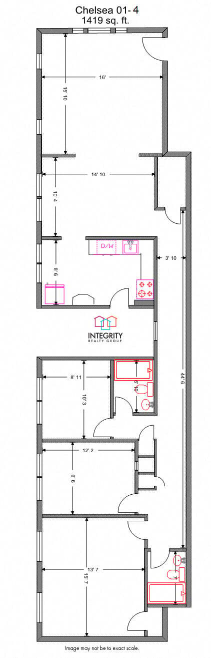 Integrity Gold Coast – Chelsea 3 Bedroom 2 Bath