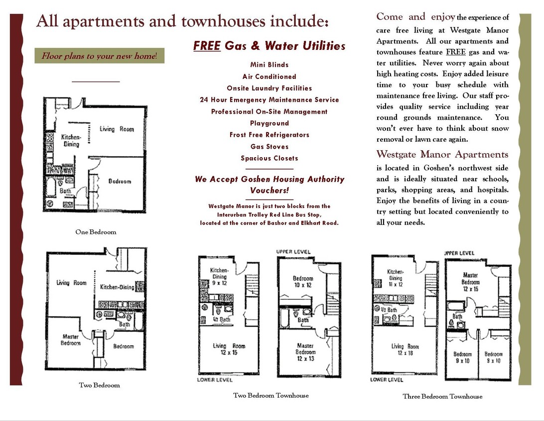 Layout Plan - Westgate Manor