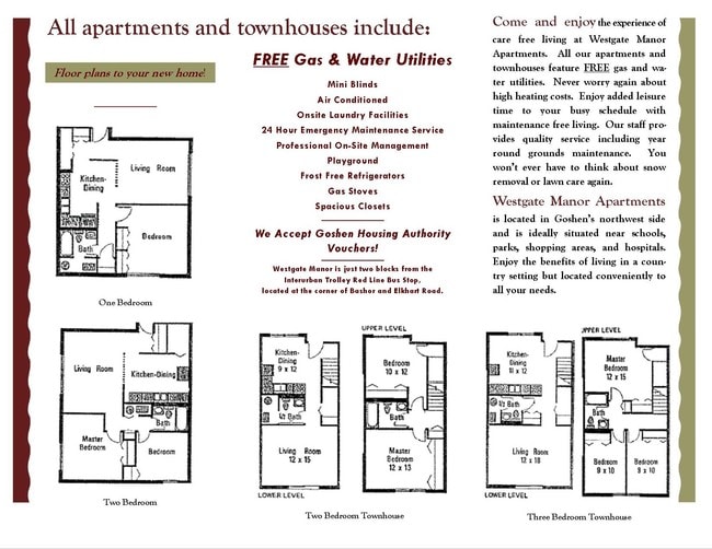 Diseño Plano - Westgate Manor Apartments