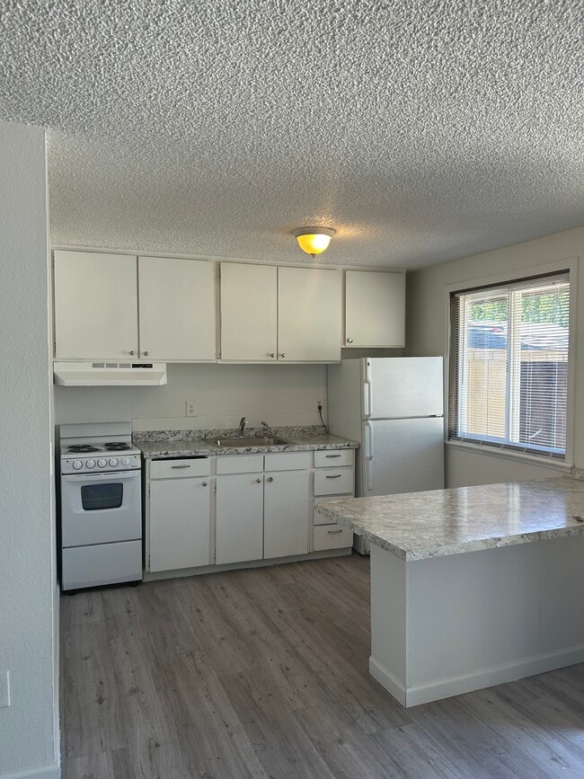 Kitchens w/ breakfast bar - Quail Ridge Apartments