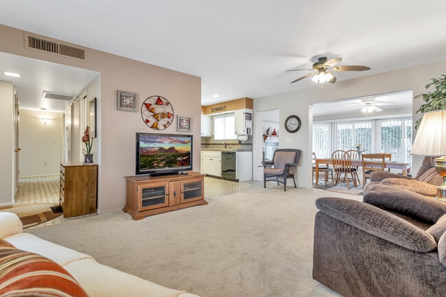 Muebles y decoración como nuevos. Televisor inteligente grande con conexión a internet. - 10113 W Pebble Beach Dr
