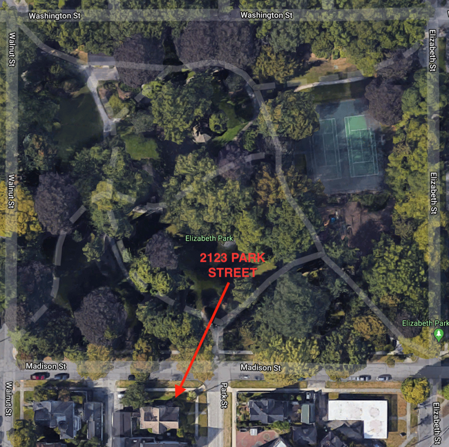 Elizabeth Parkfront Location - Bellingham's Oldest Park - 2123 Park St