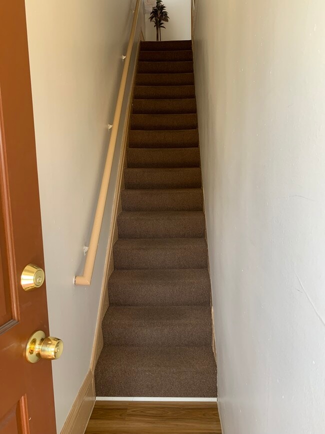 Inside stairs - 1217 Santa Clara Ave