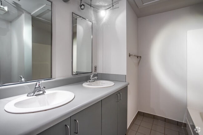 2BR, 1BA - 1,172SF - Unit 304 - Bathroom - Emporium Lofts