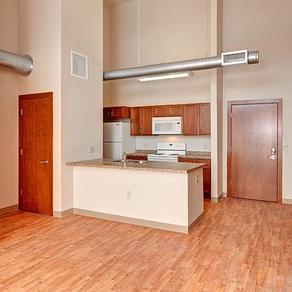 Kitchen - Moline Enterprise Lofts