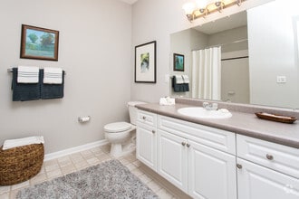 Model- Guest Bathroom - Washington Crossing Apartments