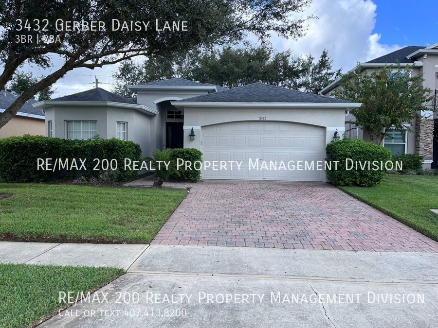 3432 Gerber Daisy Ln, Oviedo, FL 32766 House Rental in Oviedo, FL