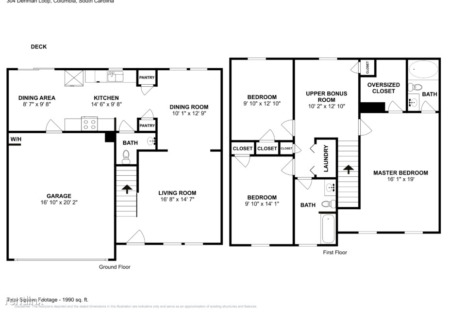 304 Denman Loop, Columbia, SC 29229 House for Rent in Columbia, SC