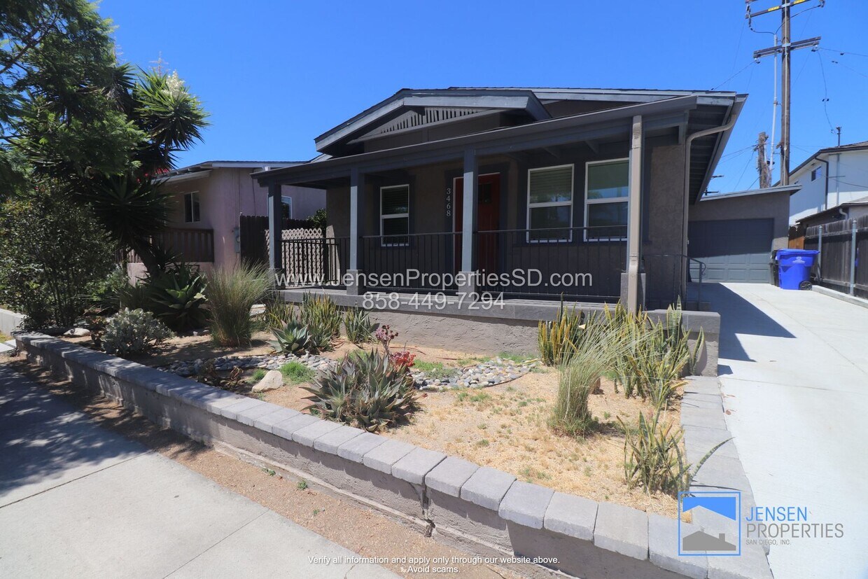 Primary Photo - 2BR/1BA HOUSE w/ DRIVEWAY + GARAGE, WASHER...