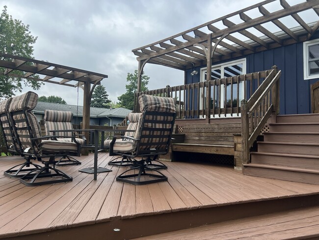 Multi level deck - 2104 Hazel St