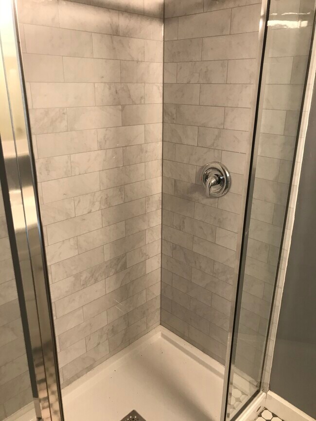 New shower - 17 Englewood Ave