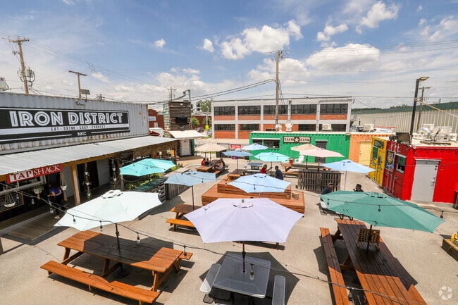 North Kansas City's Iron District is a popular destination among the locals