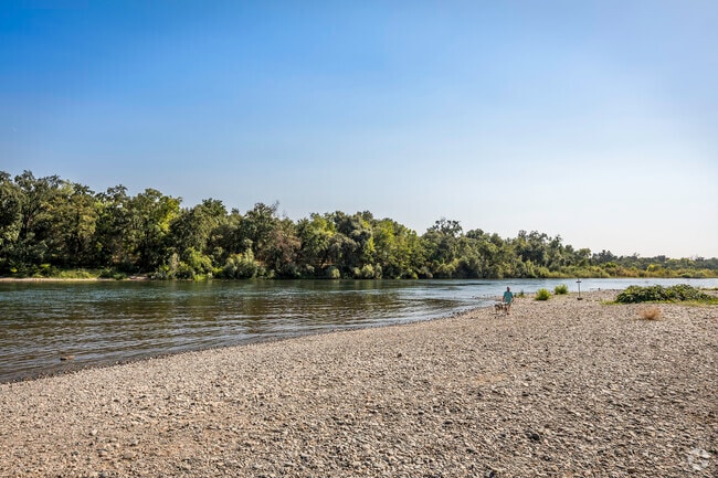 There are many rocky beaches at Sunrise Area Parkway in Gold River.