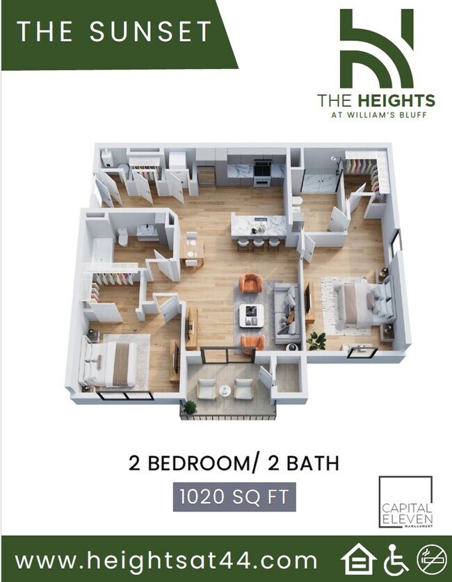 Interior Photo - The Heights at Williams Bluff