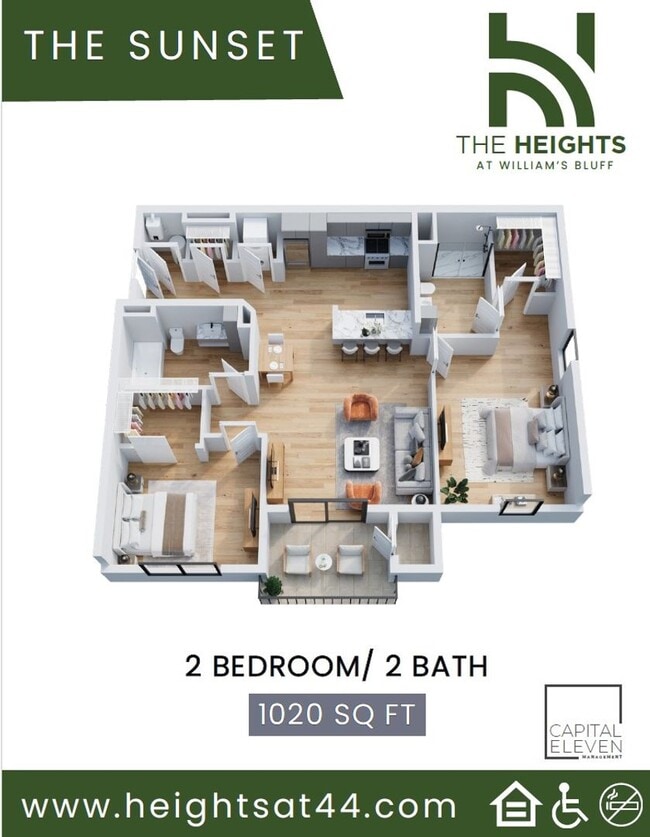 Interior Photo - The Heights at Williams Bluff