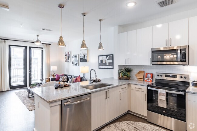 1HAB, 1BA - 691SF (Tipo A1) - Fieldhouse Apartments