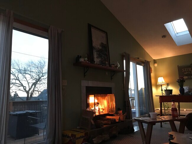 Sliding glass doors and skylights - 49 Maywood Rd