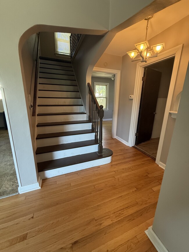stairwell and hallway - 1405 N Church St