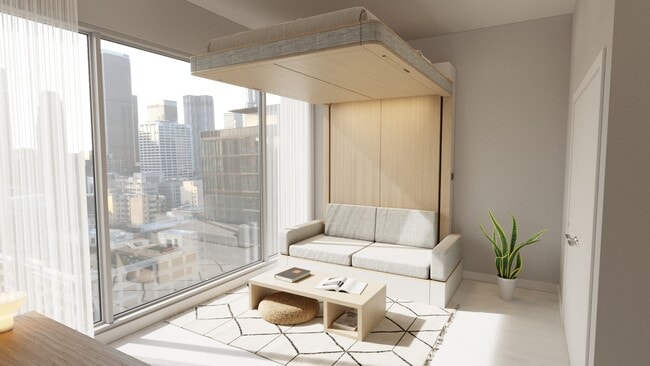 Example of a Ori Cloud Bed Sofa - Badger West Residences