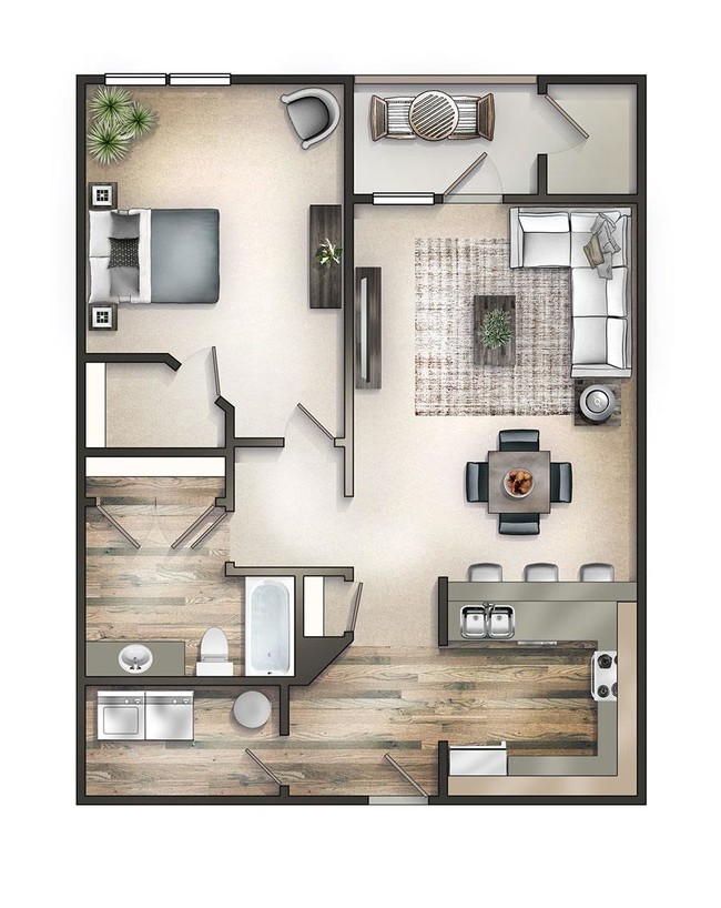 The Glens, 1 hab./1 baño, 838 ft² - Cushendall Commons